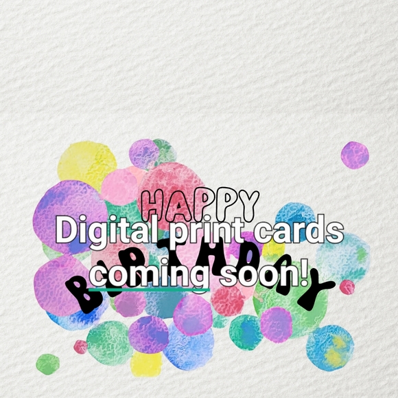 💜Host pick💜 Handmade & Painted Birthday Cards🎂 (customizable!) - Picture 8 of 8